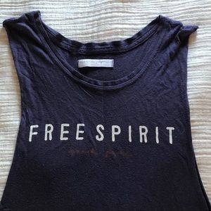 Spiritual gangster “free spirit” tank top